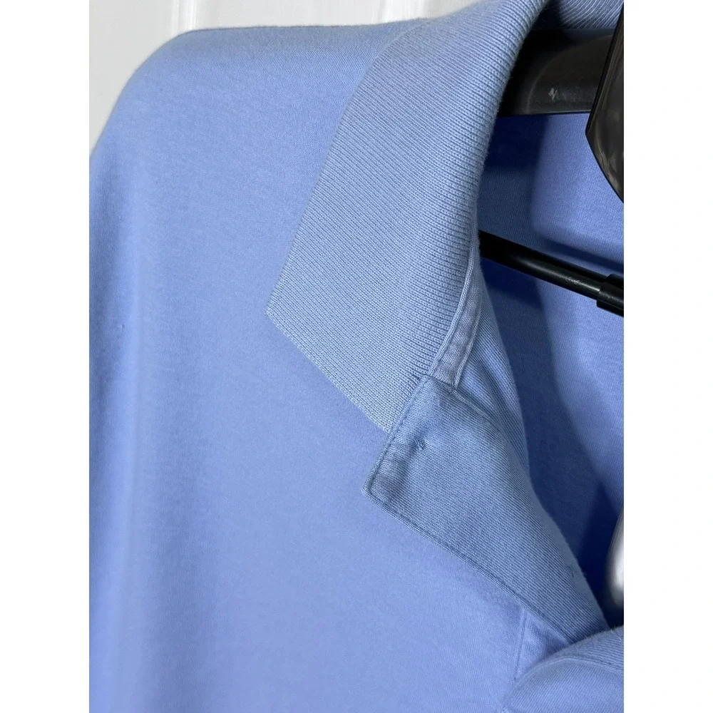 Lot of 2 Polo Ralph Lauren Men's XL Blue Short Sleeve Polo Shirts